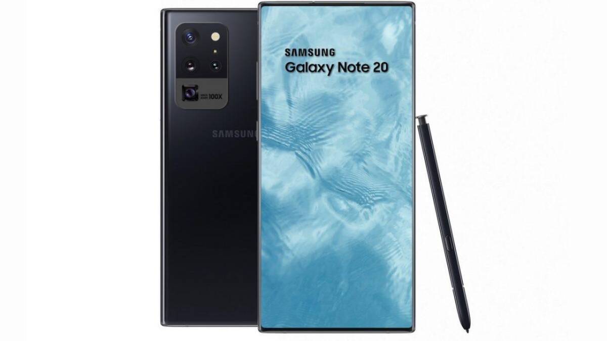 Смартфон Samsung Galaxy Note 20 Ultra с пером и камерой
