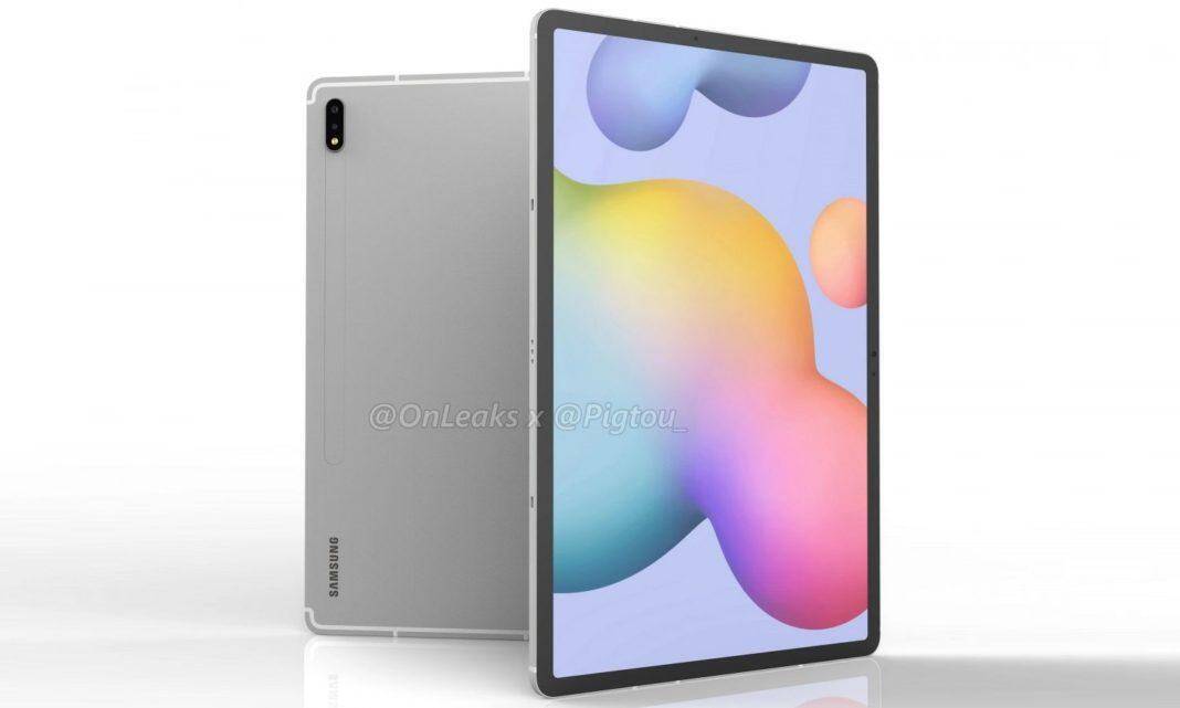 Планшет Samsung Galaxy Tab S7 Plus с дисплеем и задней камерой