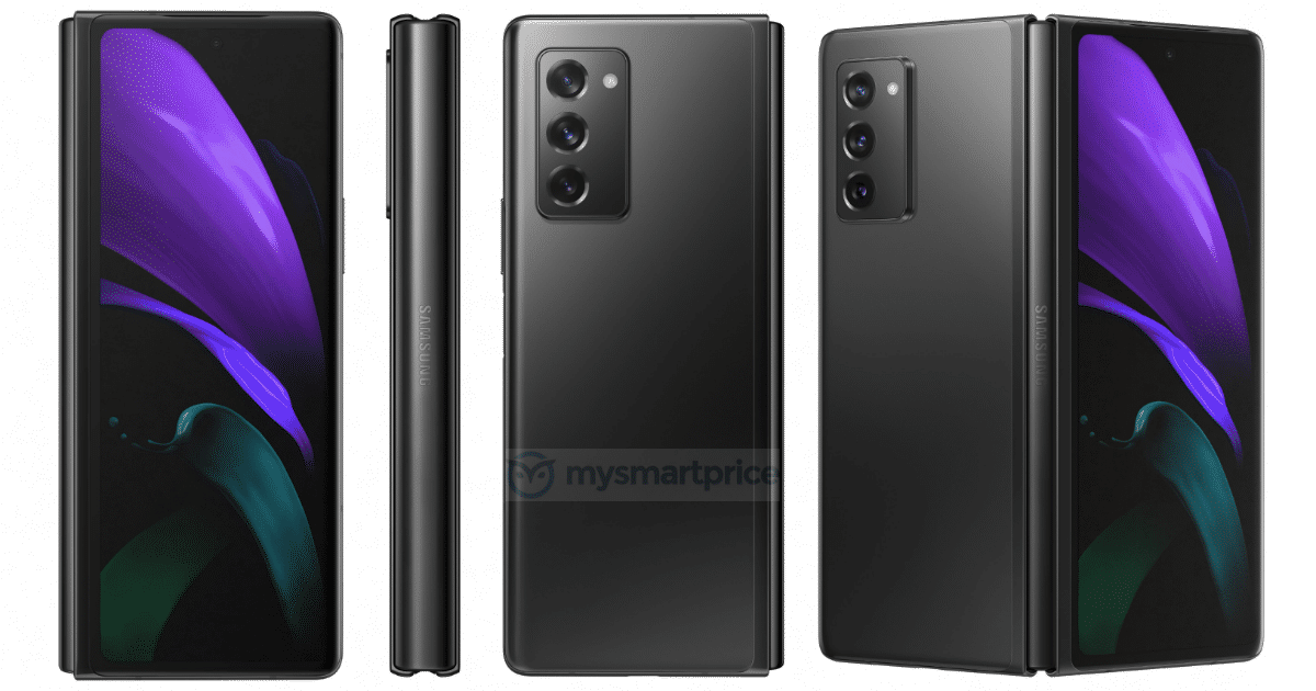 Samsung Galaxy Z Fold 2 показали во всей красе 9 samsung galaxy z fold 2 hq render 4