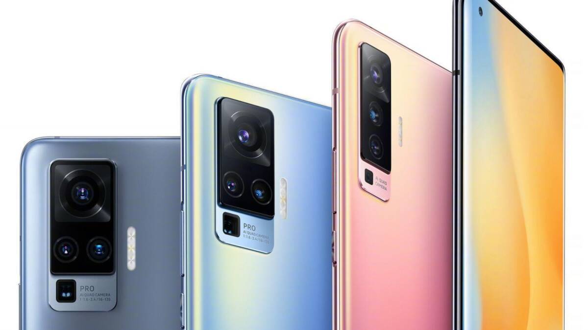 Глобальный запуск Vivo X50 и X50 Pro состоится в июле 3 Модель Vivo X50 и X50 Pro сзади и спереди