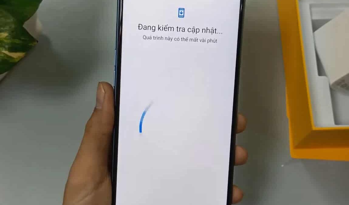 Смартфон Huawei с обновлением проверки статуса загрузки
