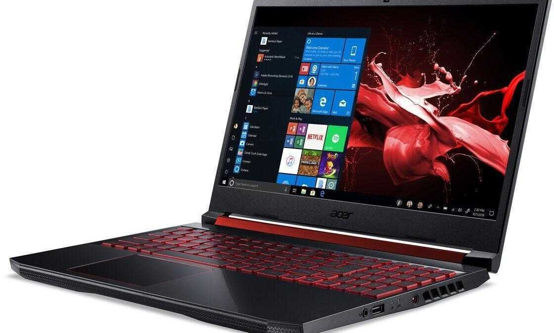 Игровой ноутбук Acer Nitro 5 с подсветкой клавиатуры и дисплеем