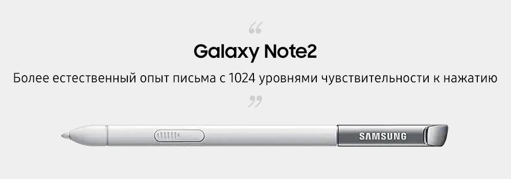 История инноваций S Pen с 2011 года 17 Стилус для Samsung Galaxy Note2 вблизи с логотипом Samsung