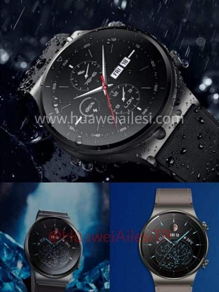 В сеть утекли официальные изображения Huawei Watch GT2 Pro 4 gt2 pro watch
