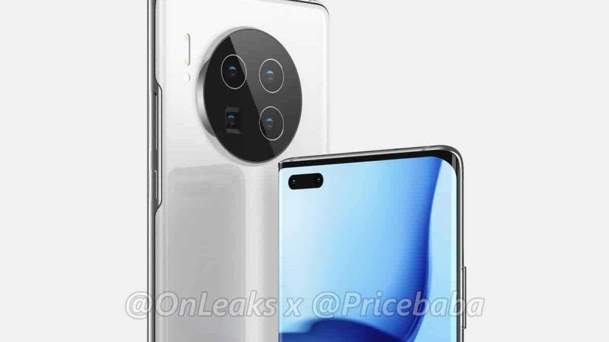 Рассмотрение задней панели и дисплея Huawei Mate 40 Pro