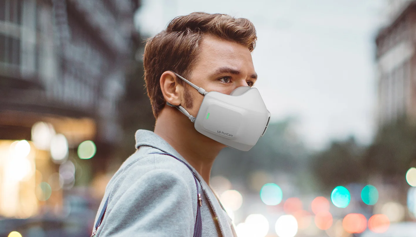 lg puricare wearable air purifier