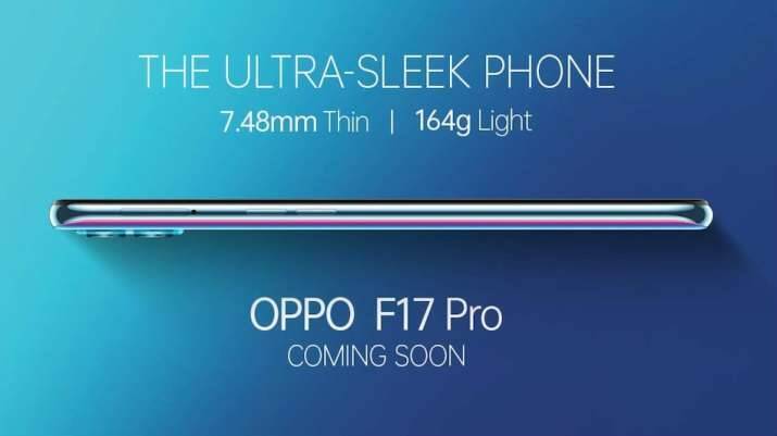 Смартфон Oppo F17 Pro претендует на звание самого тонкого корпуса толщиной 7,48 мм 4 Представлен сверхтонкий смартфон OPPO F17 Pro боковой профиль