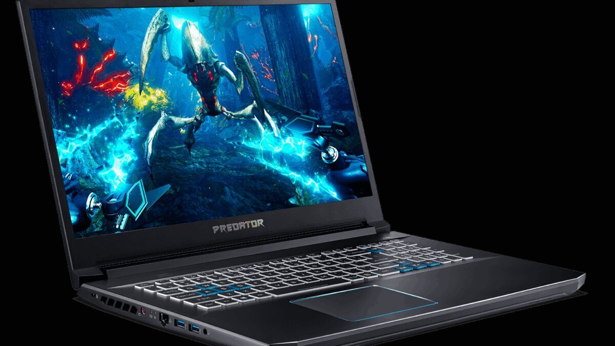 Игровой ноутбук Predator с экраном 15 дюймов и клавиатурой с подсветкой