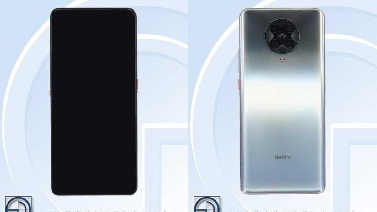 Передняя и задняя часть Redmi K30 Ultra смартфона