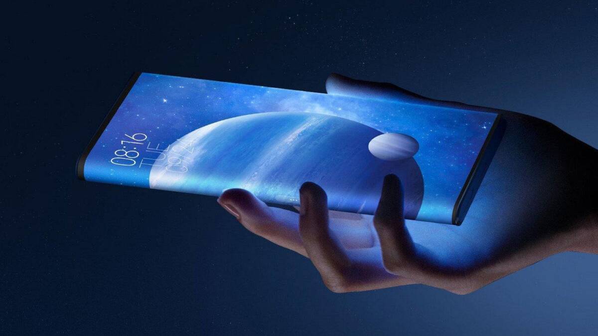 Гибкий смартфон Xiaomi Mi Mix Alpha с изогнутым дисплеем