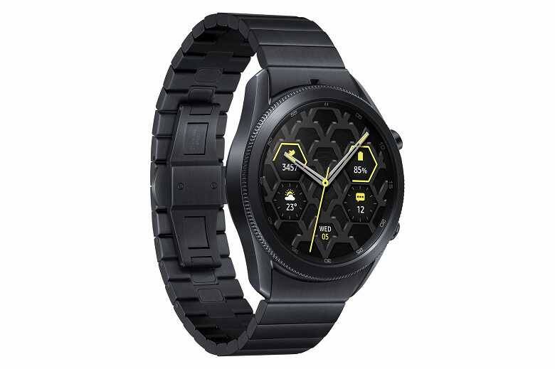 Samsung выпустила титановые Galaxy Watch 3 3 Умные часы Samsung Galaxy Watch с круглым дисплеем