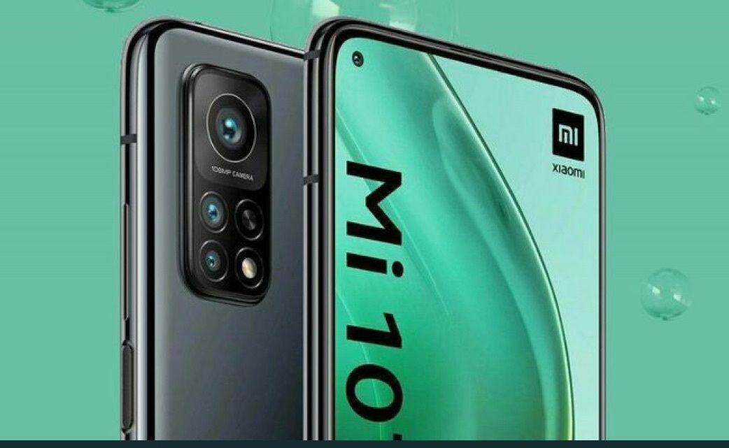 Смартфон Xiaomi Mi 10T с задней камерой и дисплеем