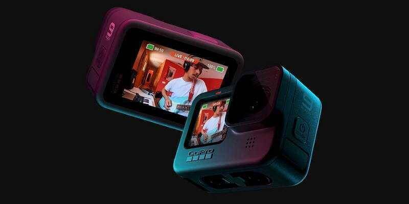 Камера GoPro HERO9 Black с экраном и дизайном