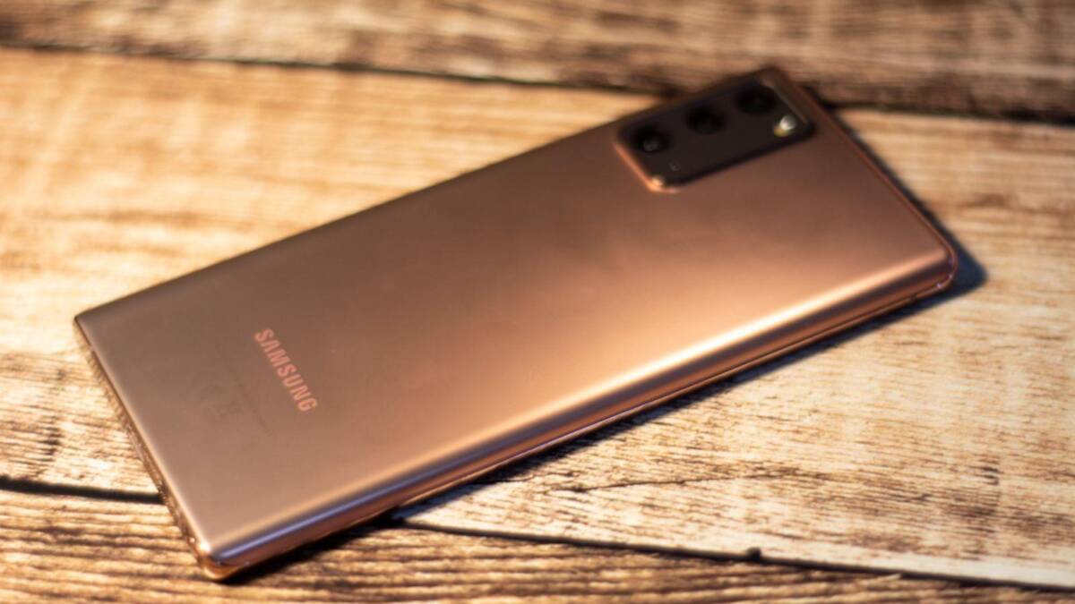 Вот такой он, Samsung Galaxy Note20