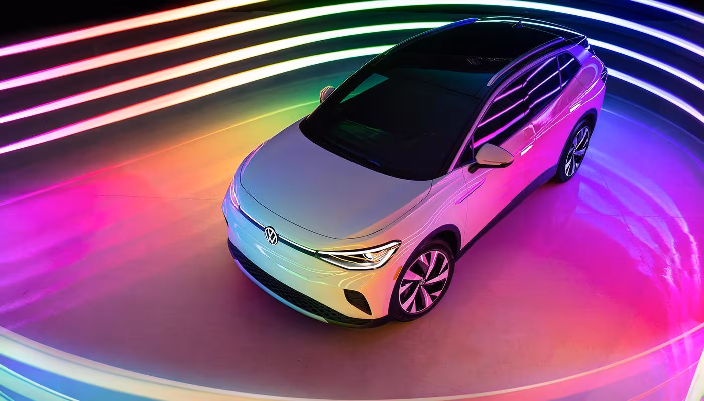 Volkswagen показала свой первый электрокроссовер 4 ID4 Reveal Gallery 7 D