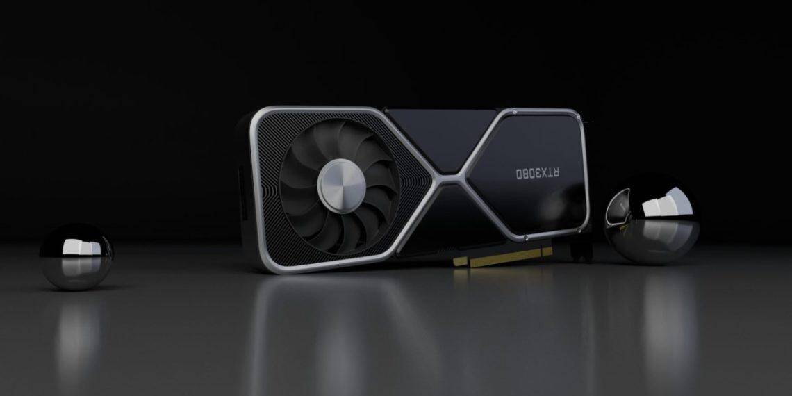 NVIDIA GeForce RTX 3080 нестабильна из-за конденсаторов 5 Видеокарта NVIDIA GeForce RTX 3080 с охлаждением и графическими компонентами
