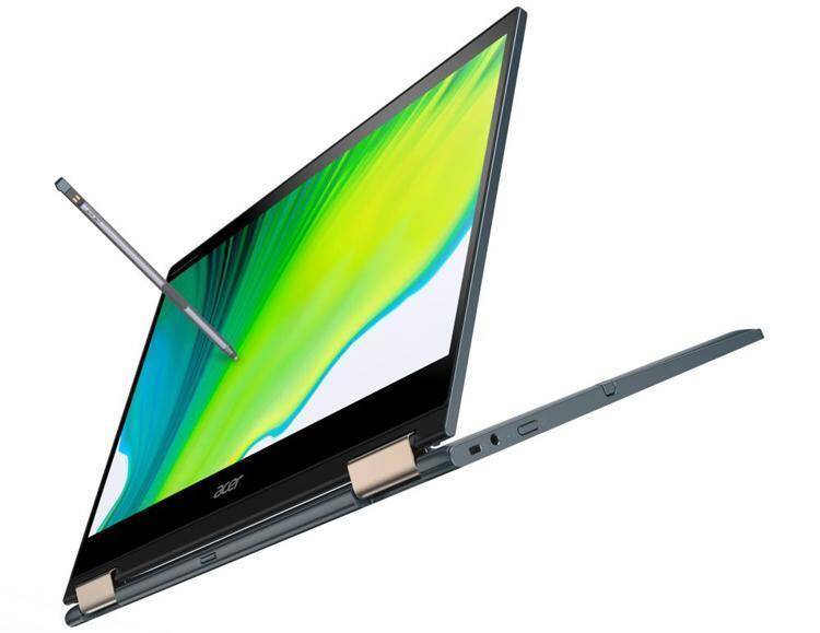 IFA 2020. Первый ноутбук с процессором Snapdragon 8cx — Acer Spin 7 6 Складной ноутбук Acer Spin 7 с сенсорным дисплеем