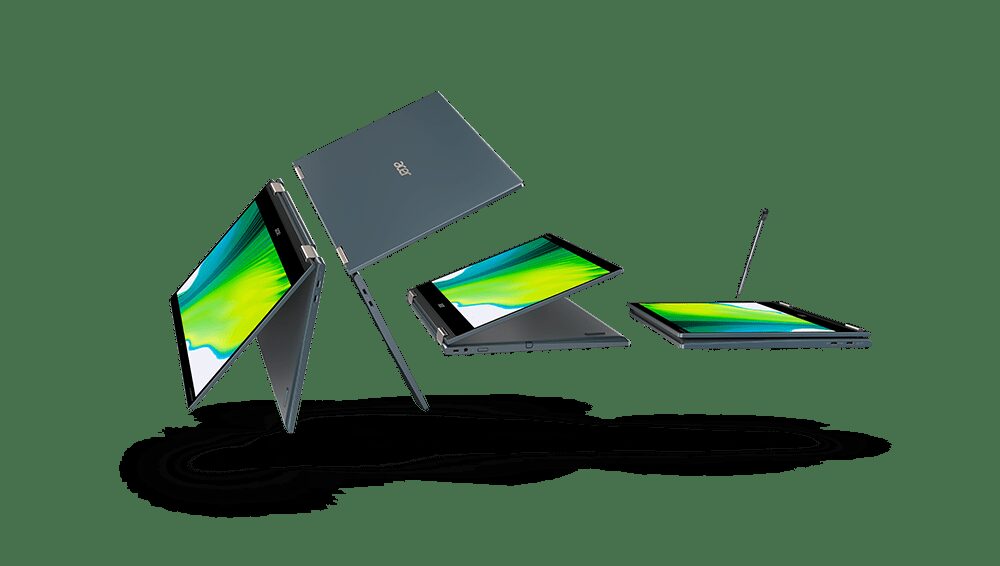 IFA 2020. Первый ноутбук с процессором Snapdragon 8cx — Acer Spin 7 5 Разделённые ноутбуки Acer Spin 7 с дисплеями и стилусом