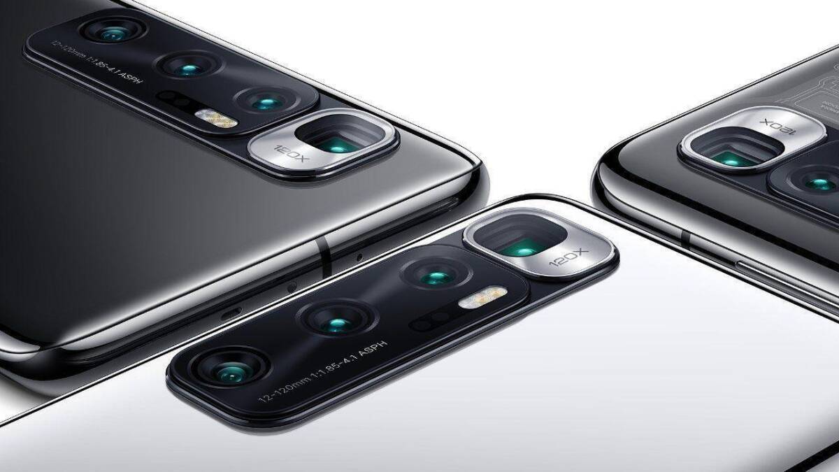 Задняя часть смартфона Xiaomi Mi 10T Pro с несколькими камерами