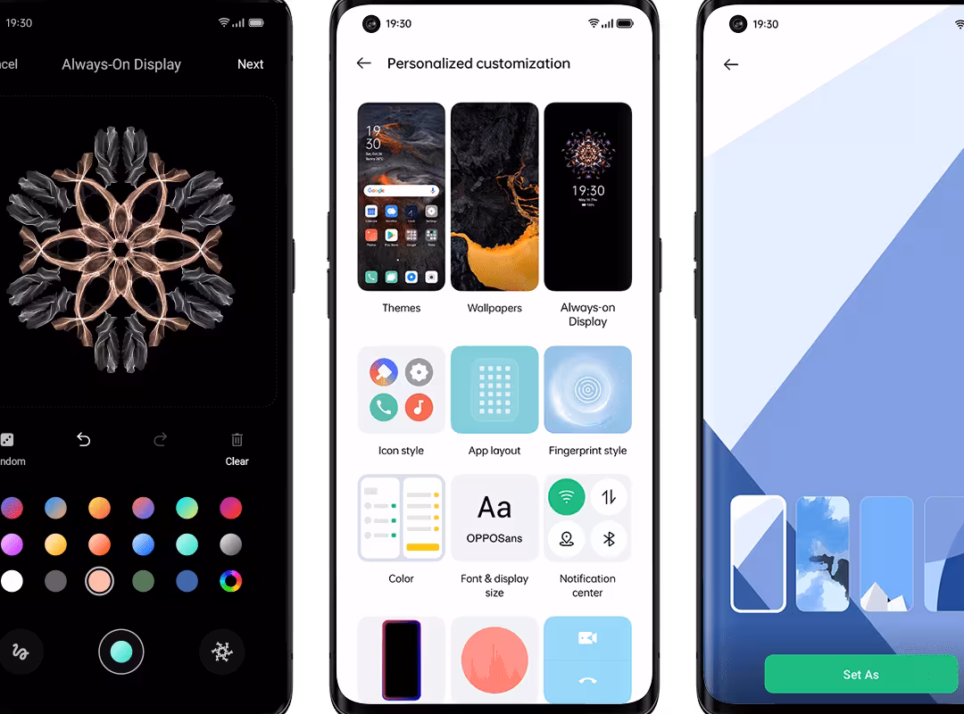 coloros 11 feature images customization ui