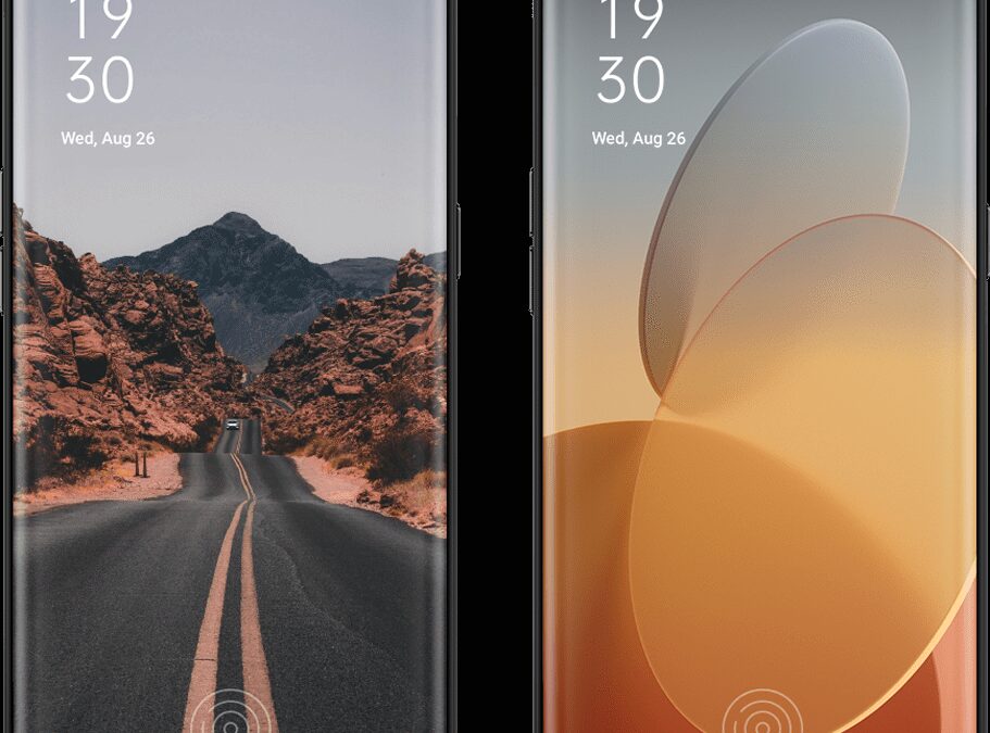 OPPO смартфоны с дисплеями и интерфейсом блокировки