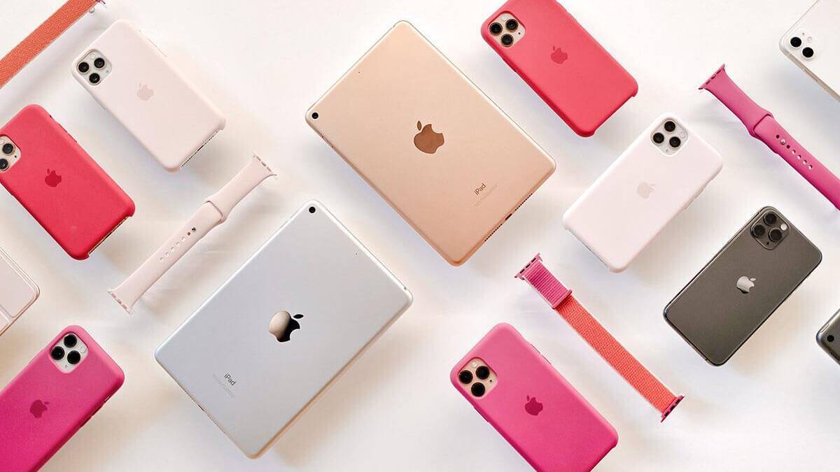 Apple Watch Series 6 и iPad Air представят уже сегодня 5 Различные модели iPad Air и Apple Watch на белом фоне