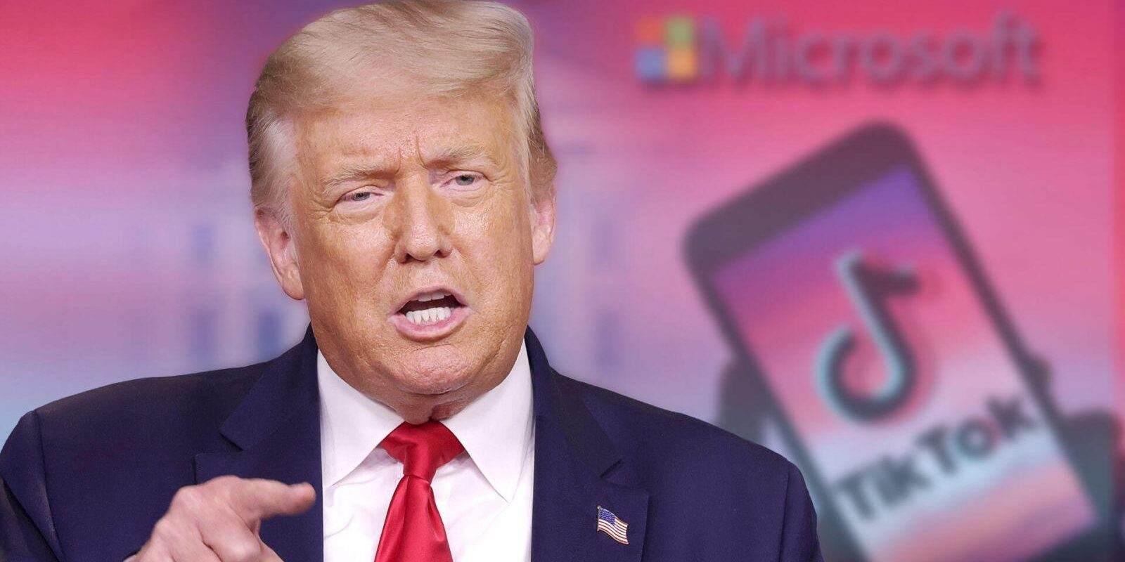 Трамп: "Китай должен дать полный контроль над TikTok, иначе сделки не состоится" 2 donald trump will tiktok verbieten microsoft will den us markt uebernehmen