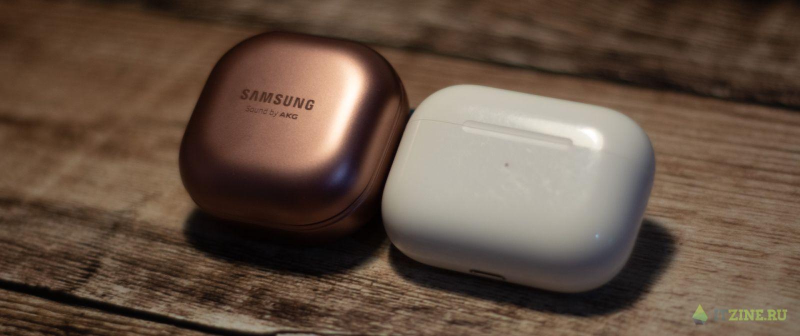 Кейс Samsung Galaxy Buds Live и Apple AirPods Pro