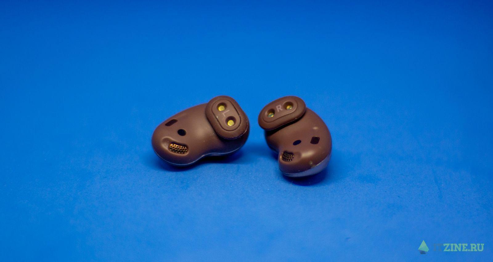 Наушники Samsung Galaxy Buds Live похожи на бобы