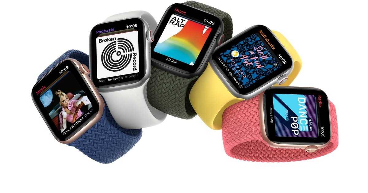 Взгляните на новые монобраслеты для Apple Watch 7 Пять монобраслетов для Apple Watch с разными ремешками