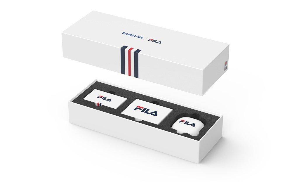 Подарочный набор наушников Galaxy Buds Live и аксессуаров от Samsung и Fila