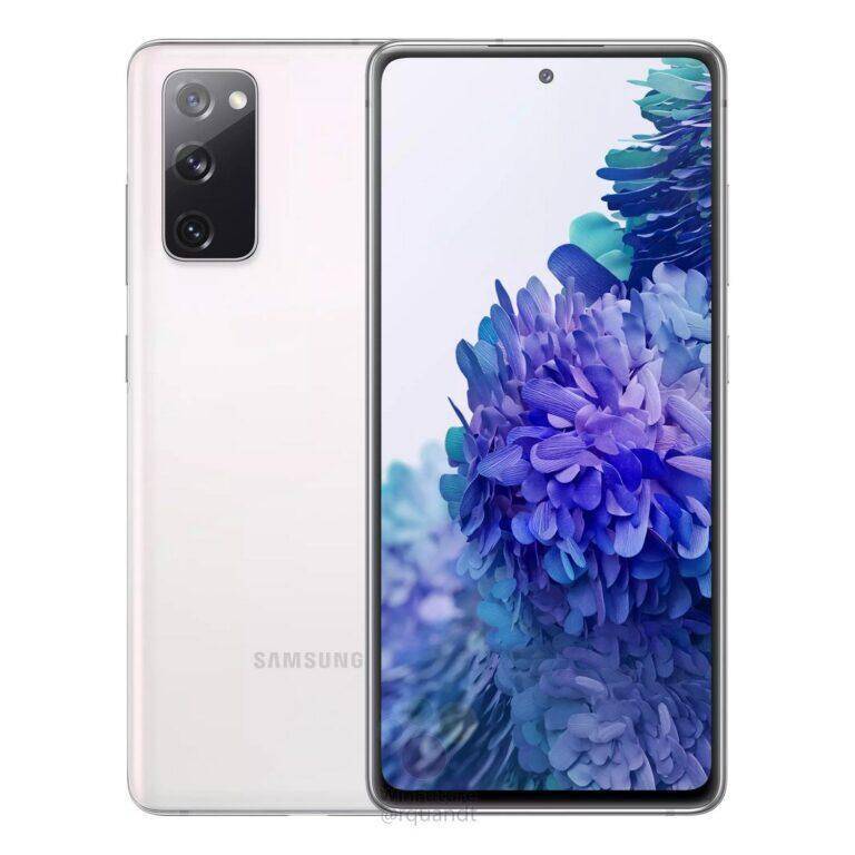 Смартфон Samsung Galaxy S20 FE спереди и сзади