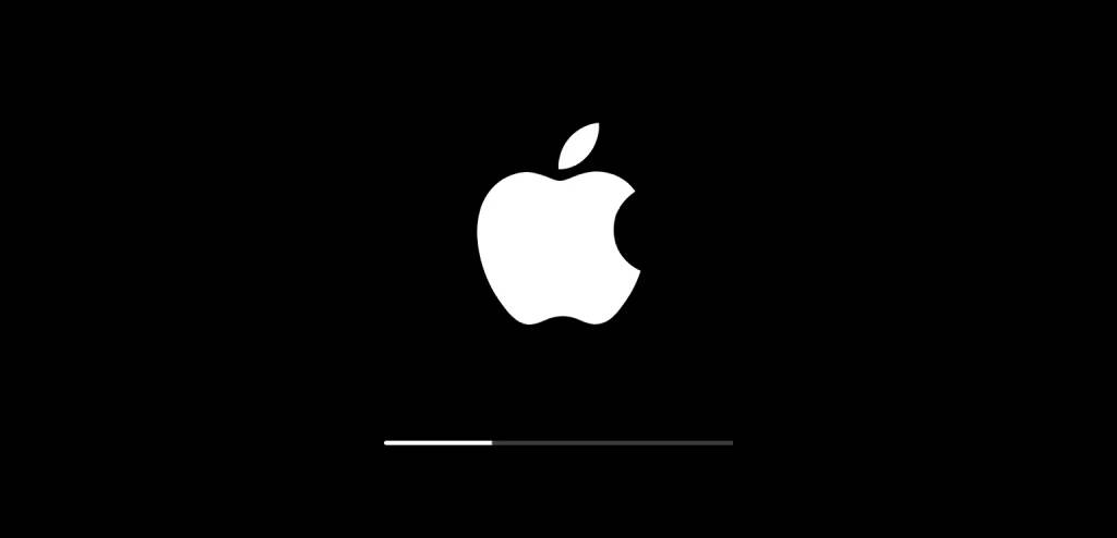 Apple объявит дату презентации iPhone 12 в ближайшие дни 1 Экран загрузки iPhone 12 с логотипом Apple