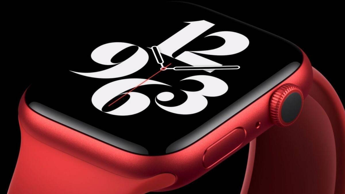 Первый взгляд: обзор Apple Watch series 6 cо сканером кислорода в крови 29 Экран Apple Watch Series 6 с крупными белыми циферблатами