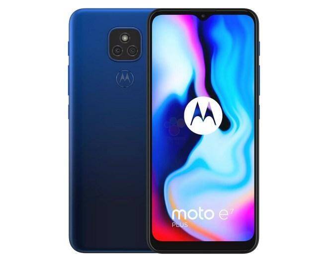 Motorola представила бюджетный смартфон Moto E7 Plus 3 Смартфон Motorola Moto E7 Plus спереди и сзади