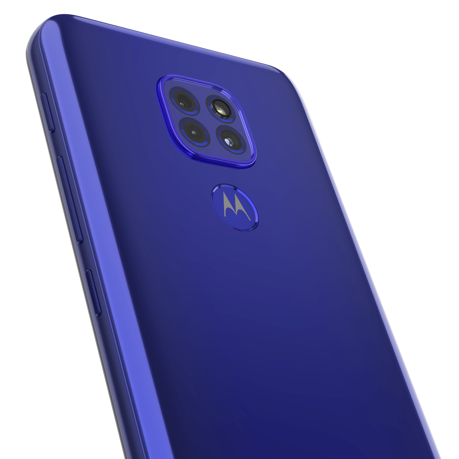 moto g9 play sapphire blue cam detail