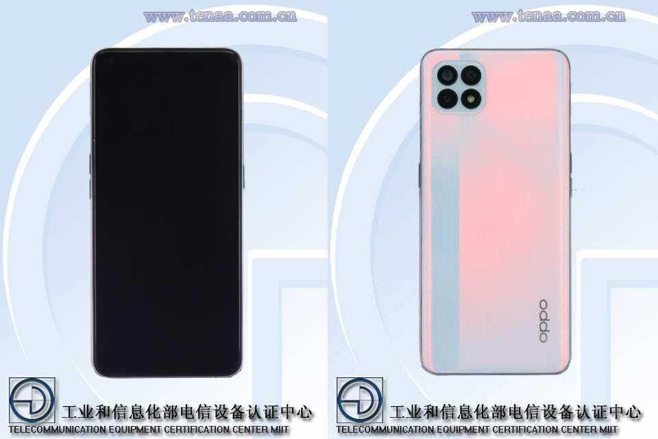 Серия OPPO Reno4 пополнится ещё одним смартфоном 3 oppo peam00 peat00 tenaa