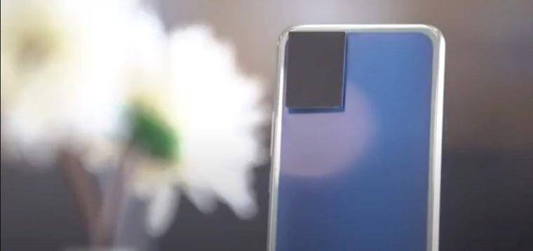 Смартфон Vivo с изменяющейся цветной задней панелью