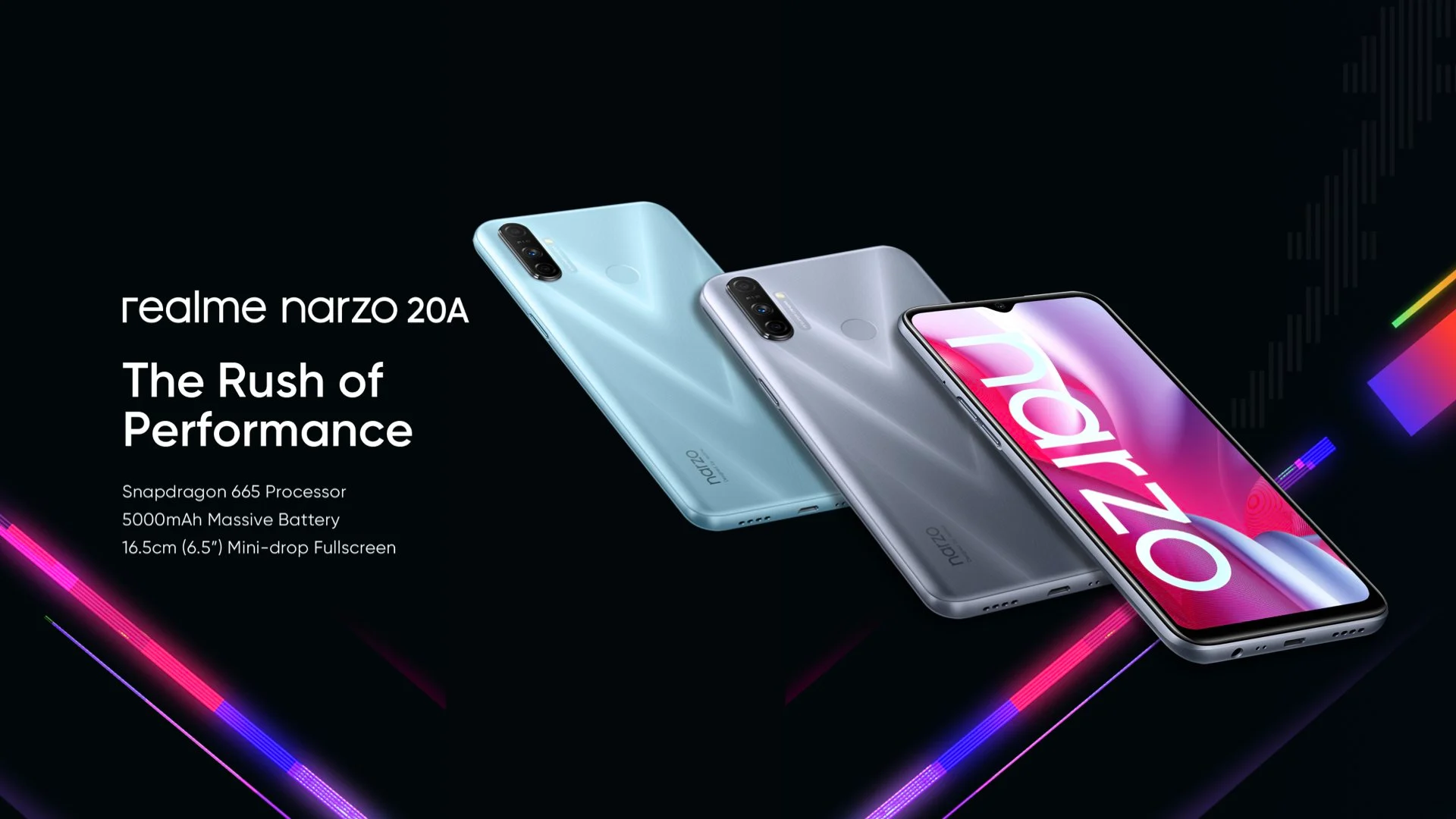 Realme представила линейку смартфонов Realme Narzo 20 6 realme narzo 20a poster