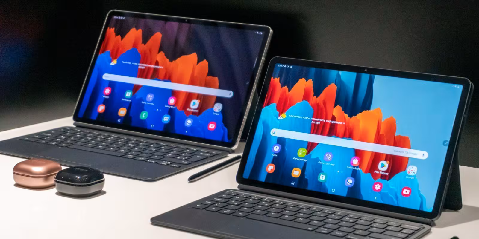 Samsung представила планшет Galaxy Tab S7 5G 2 tab s7 and tab s7 plus large