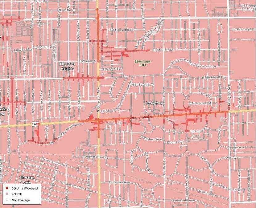 Карта с покрытием 5G Ultra Wideband для Sony Xperia 1 III