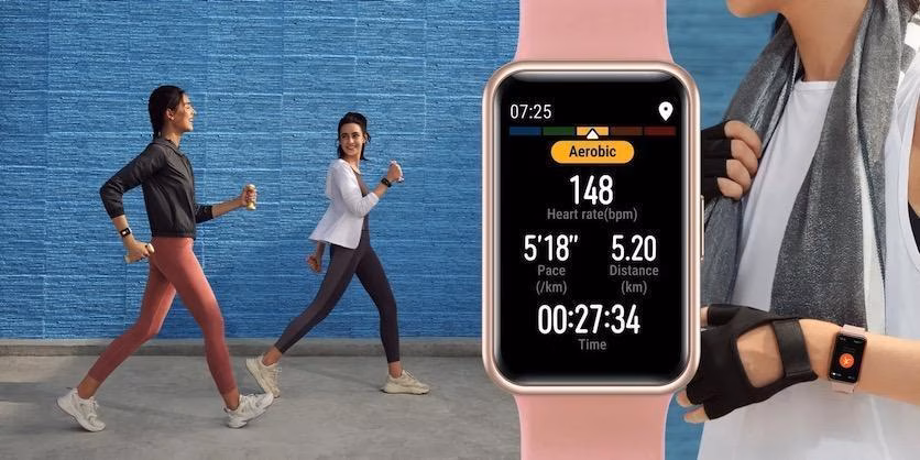 Компания Huawei представила фитнес-часы Huawei Watch Fit 4