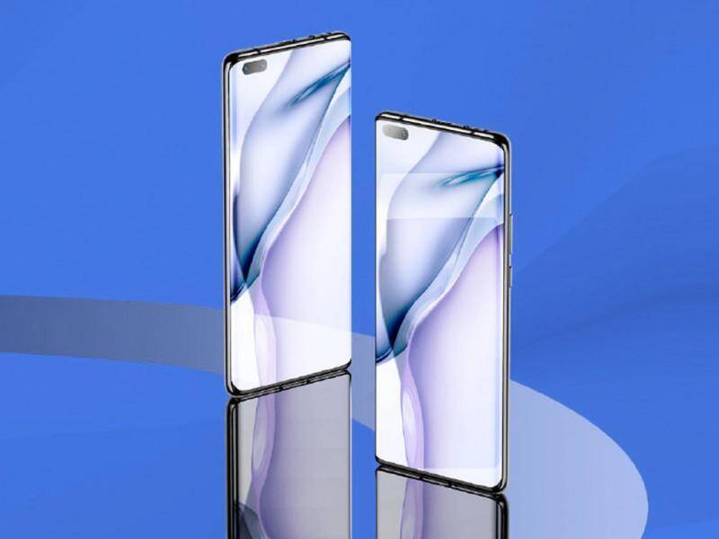 Смартфоны Huawei Mate 40 Pro с изогнутыми экранами
