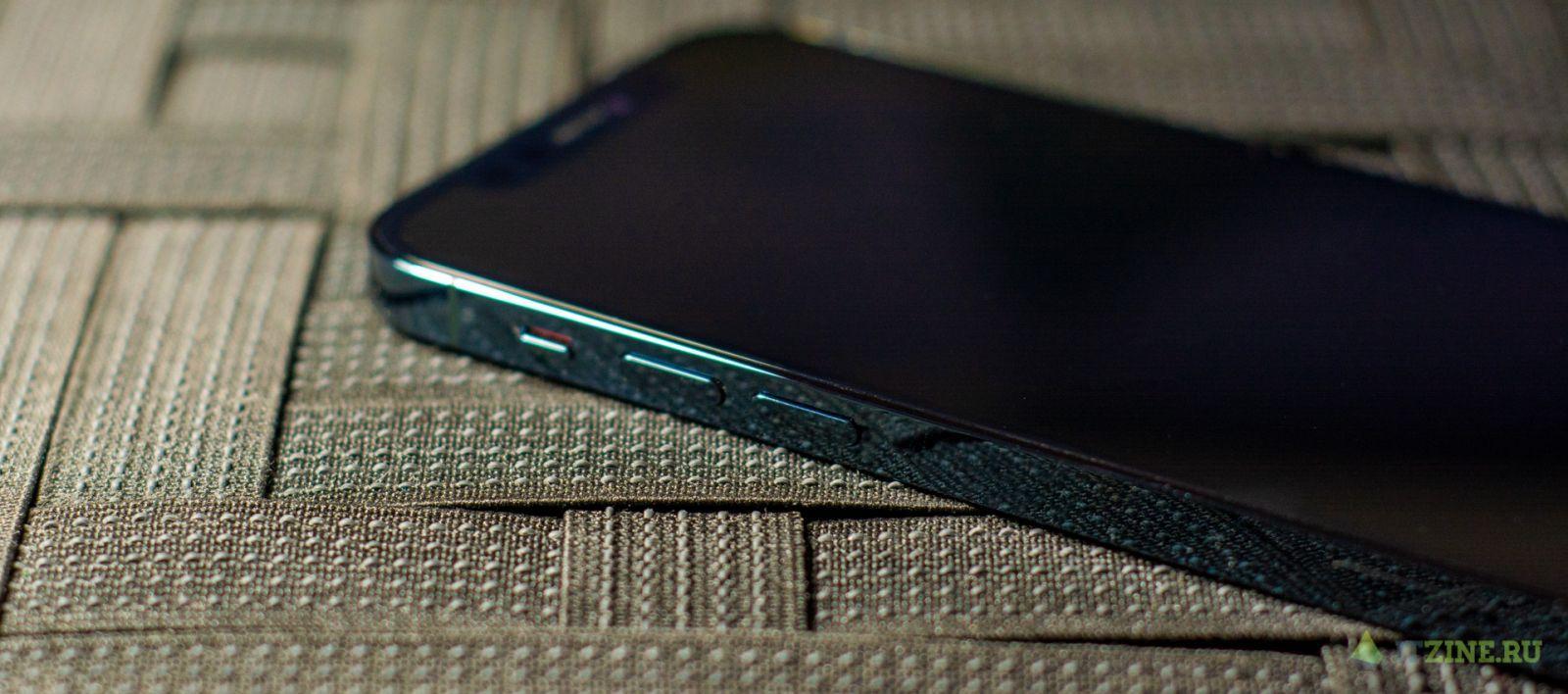 Блестящие боковые грани iPhone 12 Pro