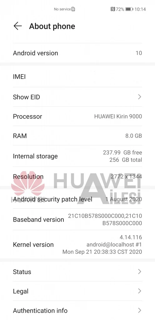 Huawei Mate40 Pro UI Leak 3