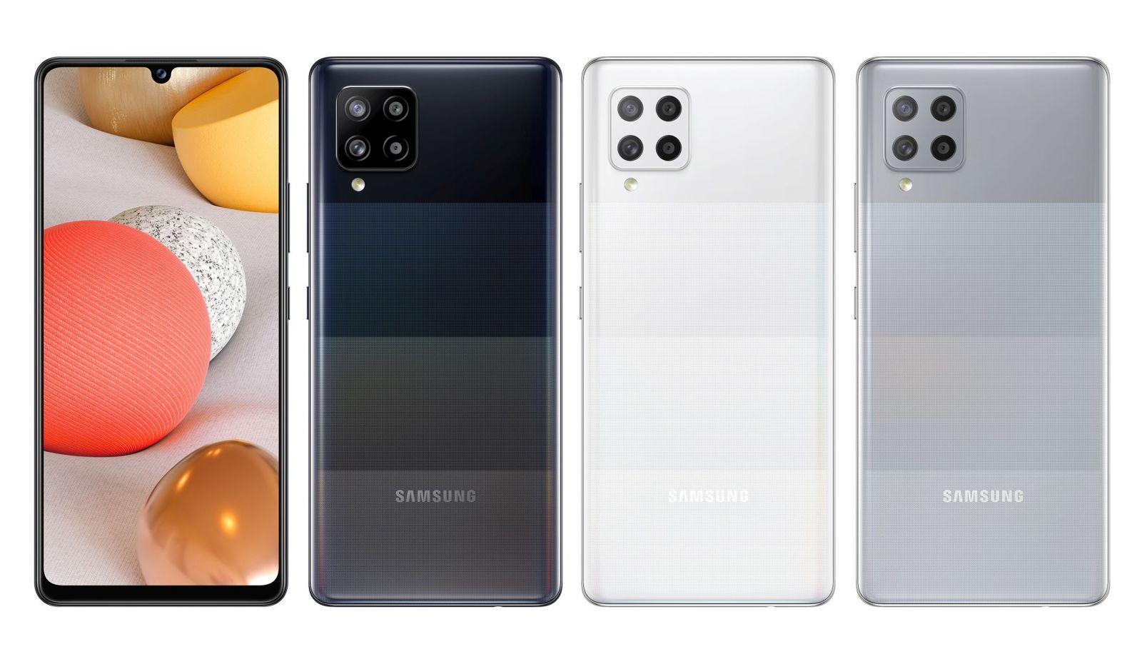 Вот как будет выглядеть самый дешёвый 5G-смартфон Samsung A42 3 Samsung Galaxy A42 5G color variants