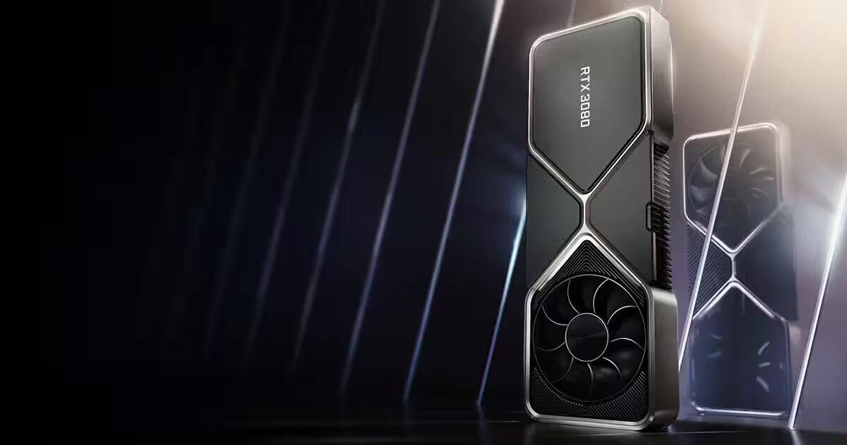 Видеокарта NVIDIA RTX 3080 и 3090 с современным дизайном