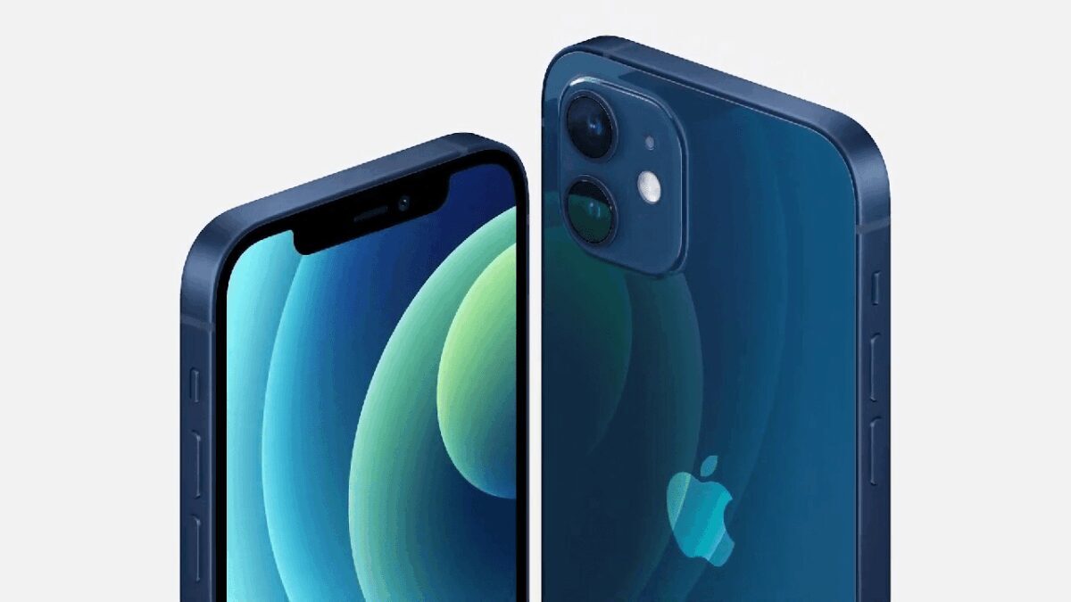 Экран iPhone 12 со сглаженными рамками и фронтальной камерой