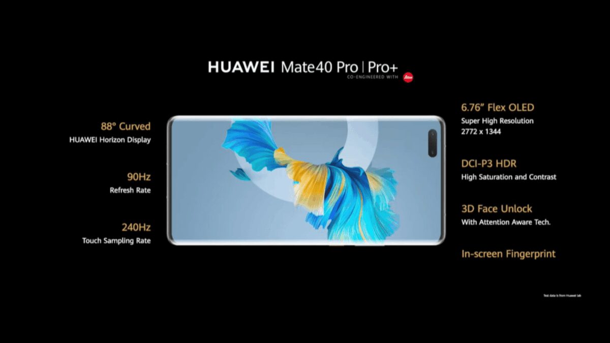 Huawei представила флагманскую линейку Huawei Mate 40 14 Мужчина в деловом костюме выступает перед автомобилем Tesla