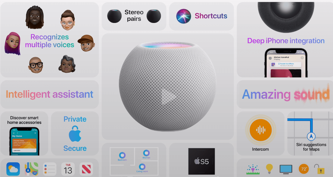 Apple представила HomePod mini, новую колонку c Siri 6 image 7